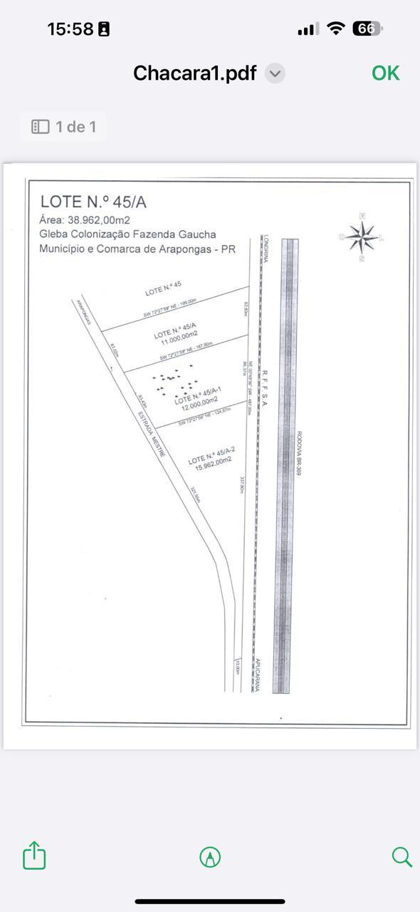 VRL154 Vende área parque industrial IV